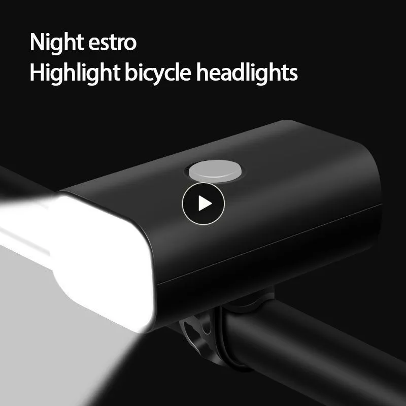 Bike Lights Bicycle Light Ultra Flashlight Night Riding 3T6 Lamp Beads Strong Usb Rechargeable Outdoor Car Headlight 230815