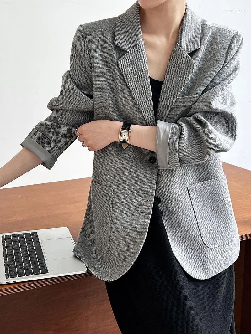 Womens Blazer Open Front Fashion Long Sleeve Business Work Casual Suit  Jackets | eBay