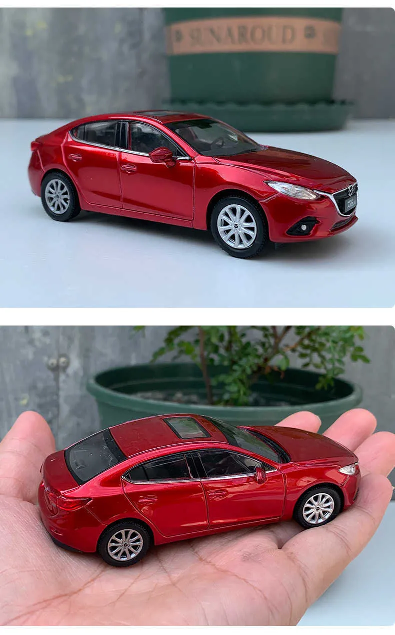 Mazda Mazda3 Axela 1/43 Scale Alloy Car Model Diecast Toy Vehicle