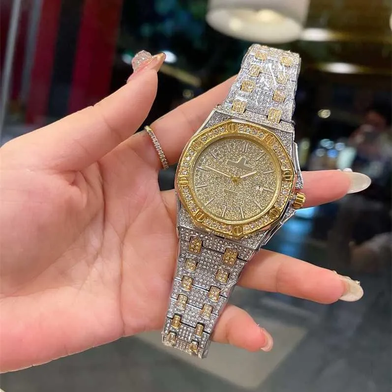 Relógios de alta qualidade As mulheres devem assistir a Diamond Luxury Watches Designer Qatches Moda Strap Strap de Luxe Factory