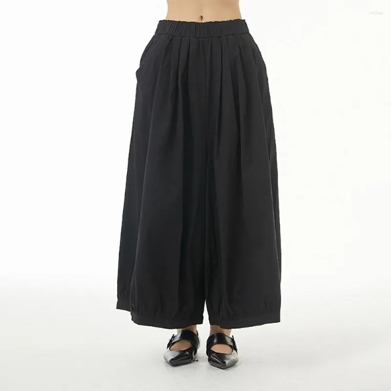 Pantaloni da donna in cotone usura per le donne estate 2023 casual pantaloni larghi oversize larghe neri/kaki capri joggers