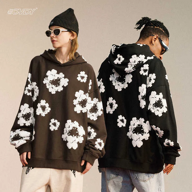 DHgate.com:Mens Winter Hoodies, Denim Printed Distressed