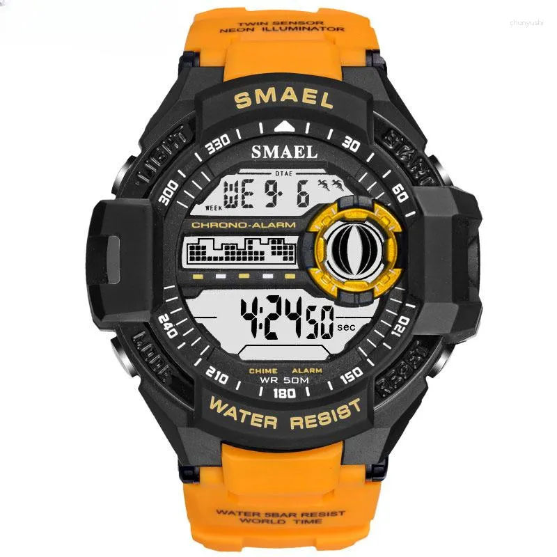 Wristwatches S Individual Sporty Waterproof Table Fashion Trend Electronic Watch Men's Luminous