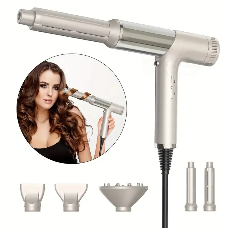 In Hair Dryer Powerful Brushless Hair Dryer With Curling
