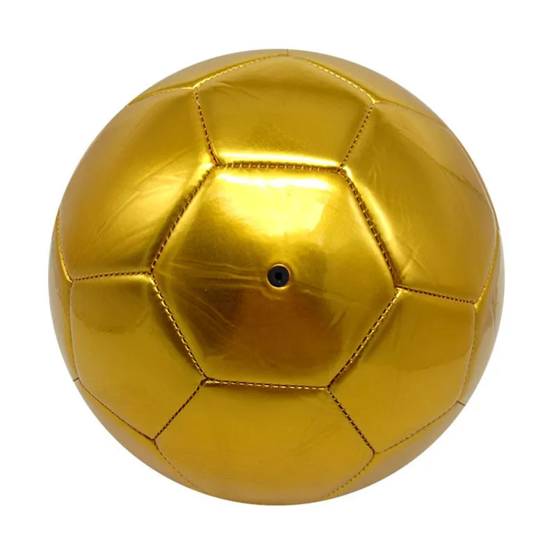 サッカーボール soccer ball  size5 Hex Brushed Size 5 Soccer Ball - WHITE / GOLD