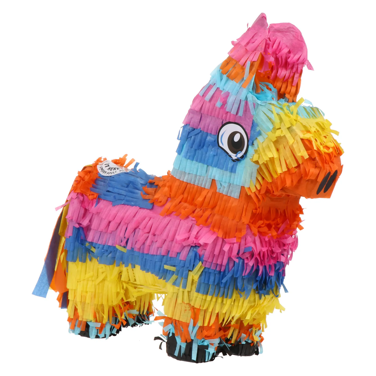 Decompression Toy Props Birthday Pinata Kid's Outdoor Toy Horse Shaped Children's Sugar Filled Plaything 230816