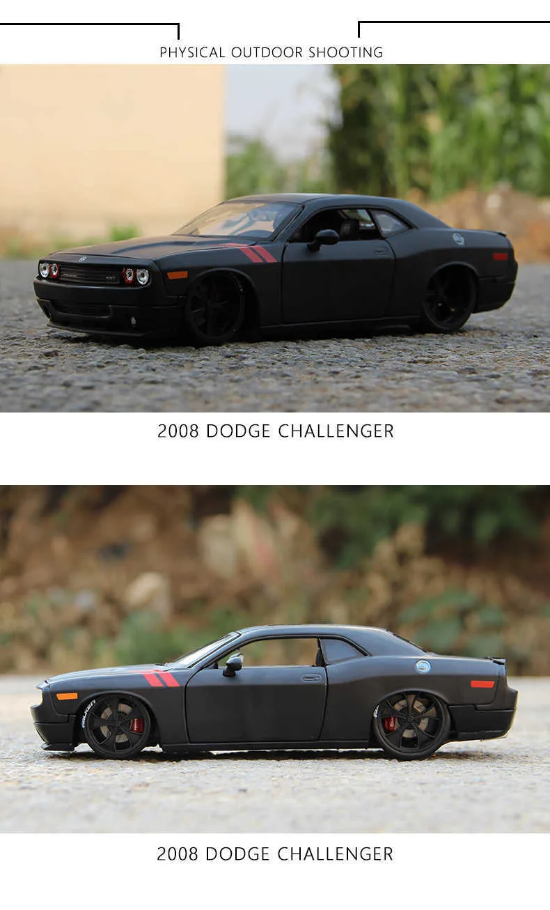 Maisto Dodge Challenger 2008 Diecast Muscle Car 1:24 Scale