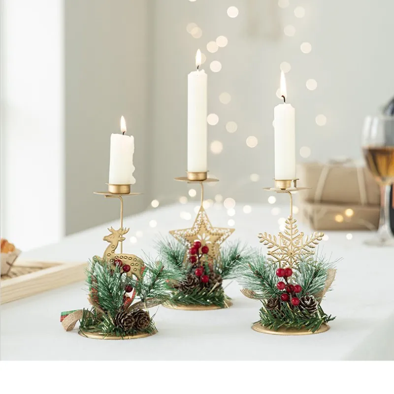Porte Bougie En Bois Flotté Centre De Table - Un Grand Marché