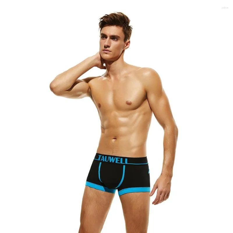 Underpants TAUWELL Mens Sport Boxer Panties U Convex Breathable