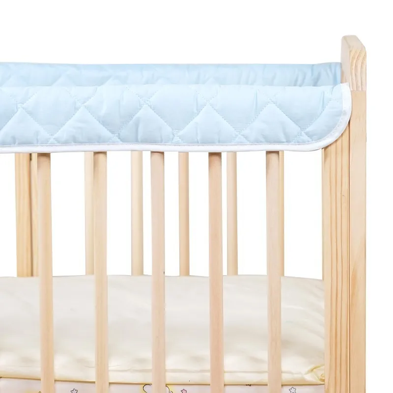 Bedrails baby bed bumper katoenen wieg rond kussen COT -beschermer geboren bedding guard wrap couch goarde chilir kinderkamer decoratie 230816