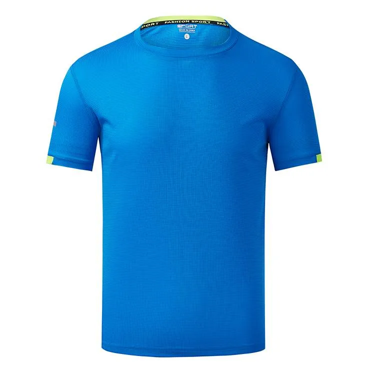 shzc ZC8403 # Titanium crystal ion Quick Drying Clother T-Shirt Quick Drying Fabric 100 ٪ من الألياف البوليستر