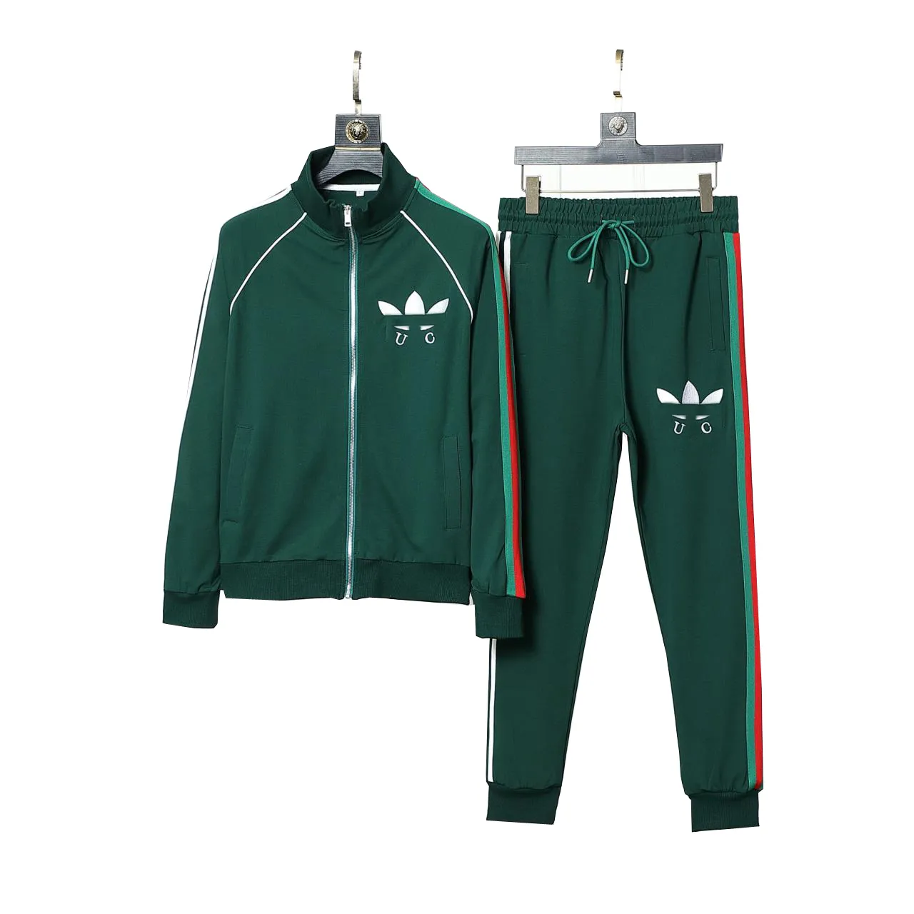 2023 Mens Tracksuit 남자 디자이너 Guc 스웨트 슈트 여자 후드 티 바지 남자 의류 스웨트 셔츠 풀버 캐주얼 테니스 스포츠 트랙 슈트 땀복