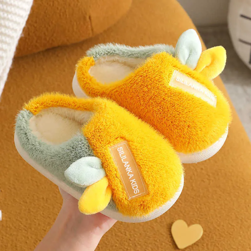 Slipper New Childrens Cotton Slippers Cotton Shoes Autumn And