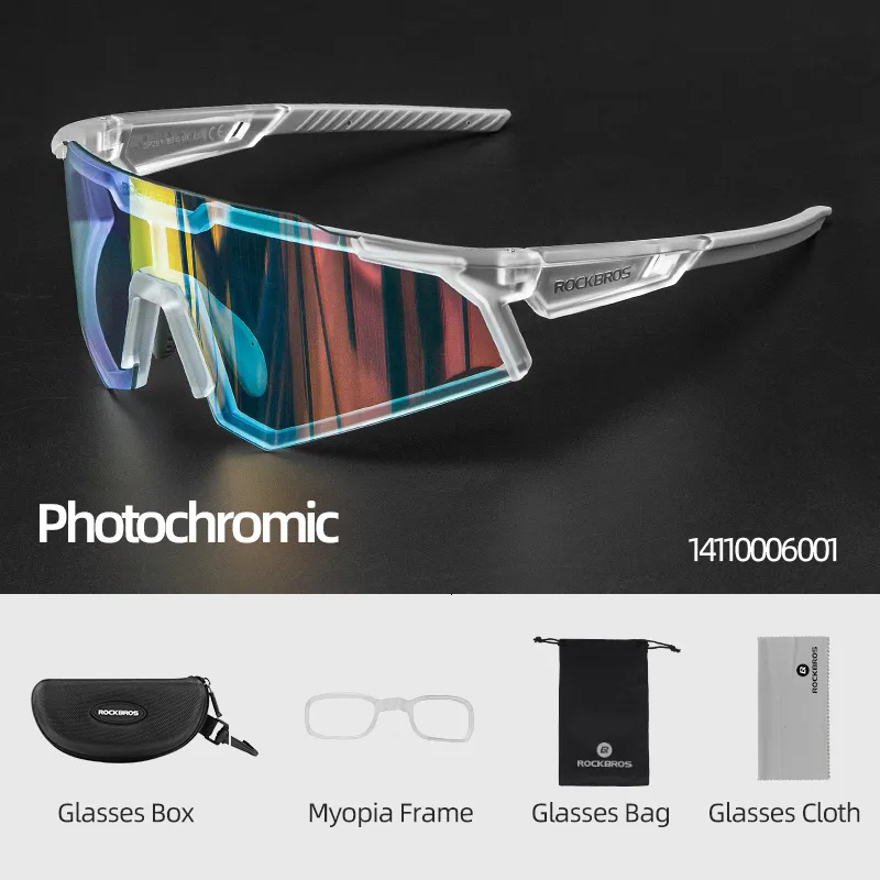 Outdoor Eyewear ROCKBROS P Ochromic Cycling Glasses Polarized