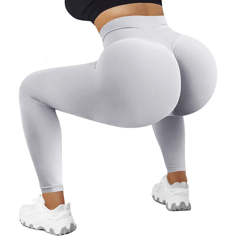 Kadın Taytlar Yüksek Bel Taytlar Kadın Dikişsiz Seksi Push Up Yoga Pantolon Egzersiz Fitness Teşhal Ediyor Butt Sports Tayt Spor Salonu Giyim 230815