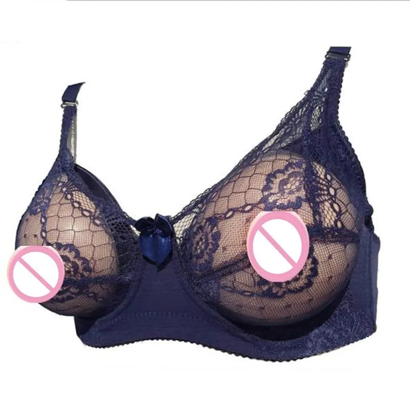 Bröstform Silikon Fake Breast Bh CD Cross Dressing Fake Breast Bh Fake Breast Pad Cosplay Kvinnlig BH BROST BH Endast BH 230815