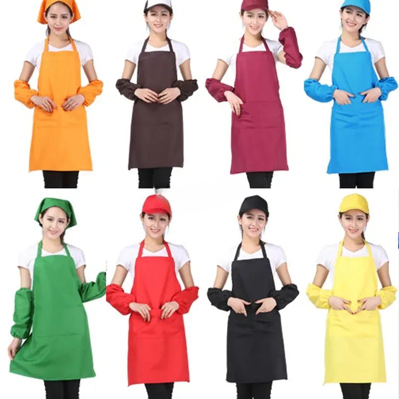Grembiuli Cucina Per Cuochi Aspire Mezzo Grembiuli Bianco, Grembiule Da