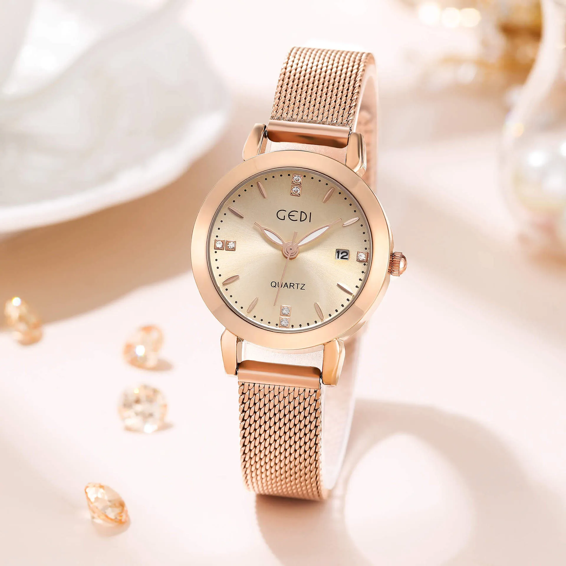 Womens Watch Watches High Quality Luxury Quartz-Battery Casual Fashion Waterproof 28mm Watch