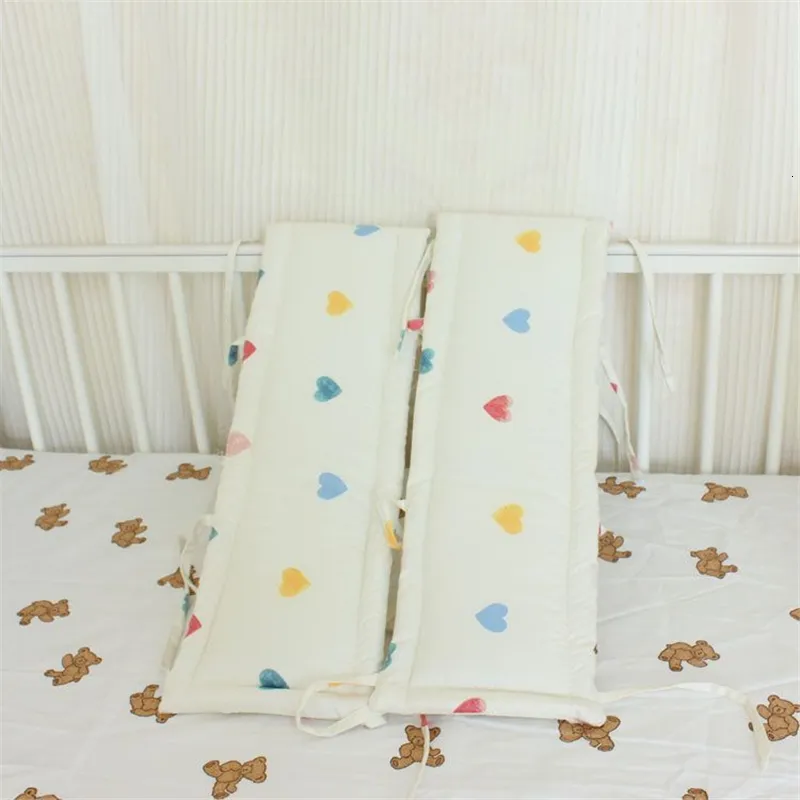 Simple Printed Crib Padding For Rails For Children Thicken Cotton Crib  Bumper With Anti Biting Strip, Splicing Bed Side Cushion For Safe Wrapping  Side 230816 From Qiyuan06, $12.87