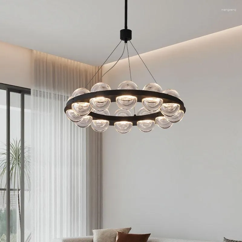 Pendant Lamps Creative Personality Planet Chandelier Living Room Restaurant Simple Model House Sales Office