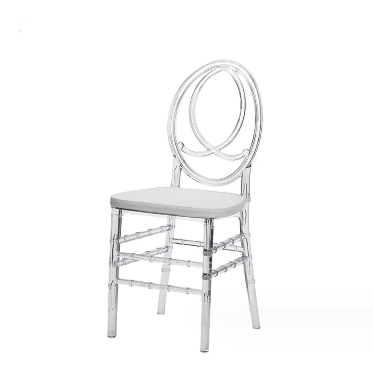 Chiavarina Bianca Sedia Chiavarina Trasparente Matrimonio