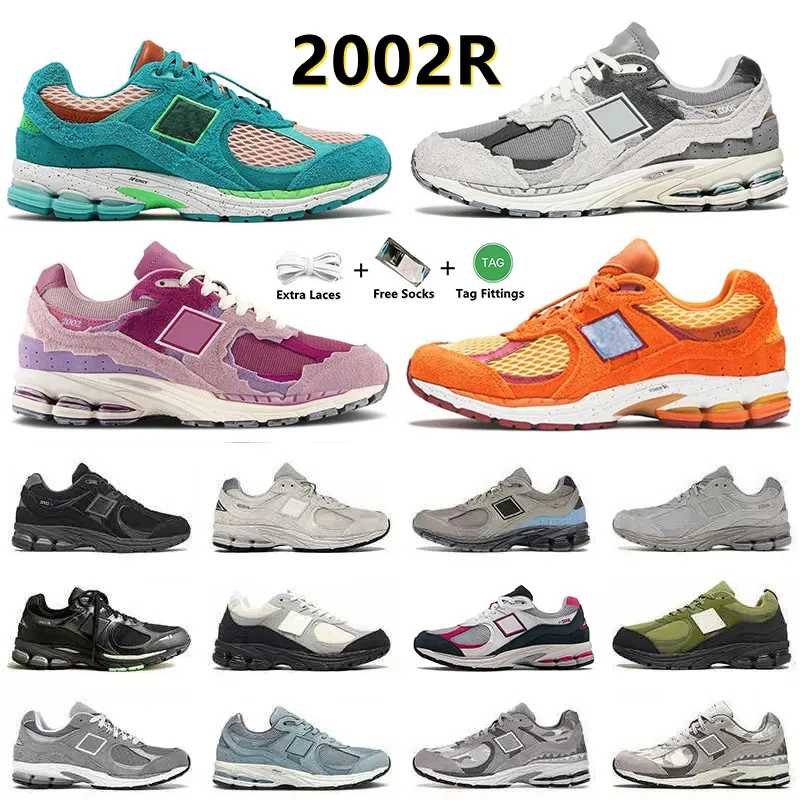 2002 2002R Scarpe da corsa per uomo Donna Sneaker Bone Light Protezione in alluminio Pack Rain Cloud Sail Royal Grey Scarpe da ginnastica Donna Sport all'aria aperta Sneakers 36-45