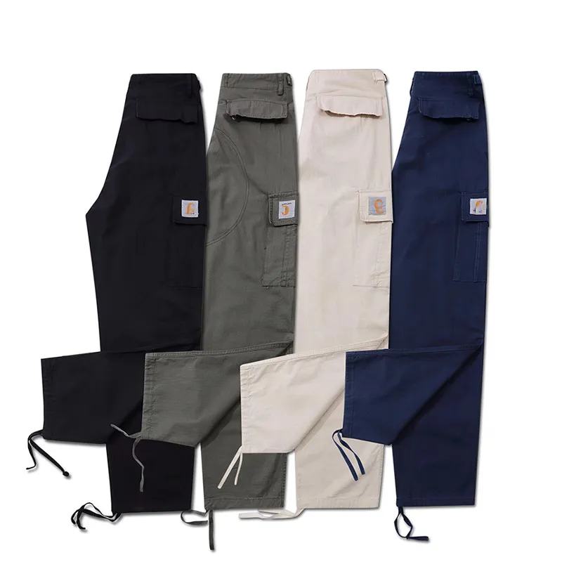 CAHAR TT TRENDY WORK PANTS MEN MENS MENS MIRITIOLSTYLEXユニセックスルースフィットストレートレッグマルチポケットカジュアルズボン