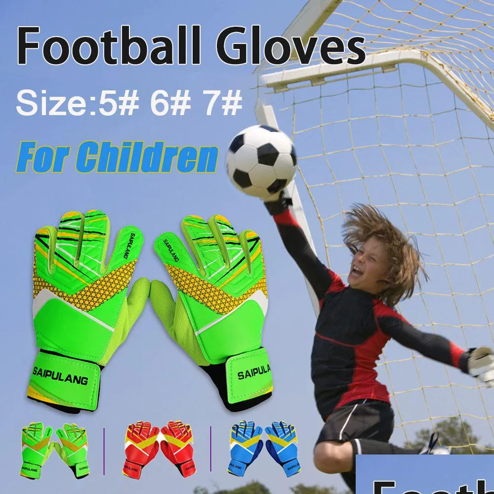 Comprar Guantes de portero de fútbol para adolescentes, guantes  antideslizantes y transpirables para niños