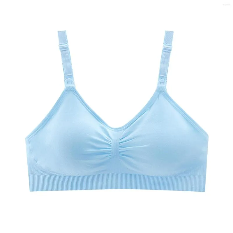 Soft And Comfortable Womens Breastfeeding Bras For Older Women With Ring Up  Button For A Flawless Look From Elroyelissa, $9.85