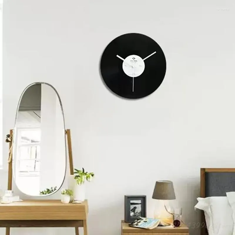 Zegar ścienny elektroniczny zegar designu nordycka kreatywna minimalistyczna sypialnia biurowa Silent Relij de Pared Para Sala Decor Room Decor