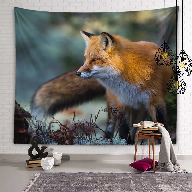 Tapestries Cute Mink Tapestry Animal Wall Art Decorative Tapestry Childrens Room Decoration Living Room Bedroom Dormitory Room Home Decor R230815 From 14 62 DHgate