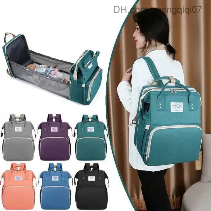 Sagni per pannolini Oxford Bagna per pannolino zaino Impermeabile borsetto portatile da viaggio esterno da viaggio esterno zaino multifunzionale per la mamma zaino Z230816