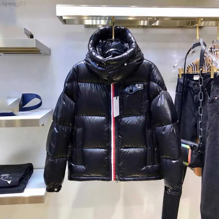 męski projektant Monclair Down Jacket Double Zipper Women Luxurys France Mens Downs Płaszcz Mash Mash Mashwear M21