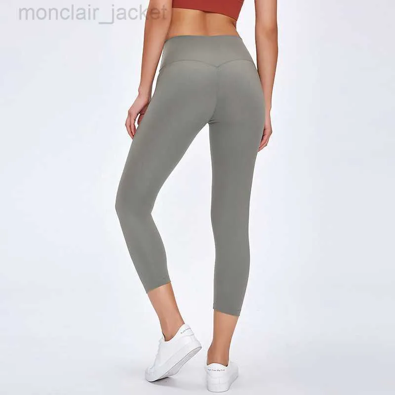 Desginer Al Yoga Legging Originnew T-Zone Free Sports Capris Rahat ve İnce Fit Pantolon Kadınlar için