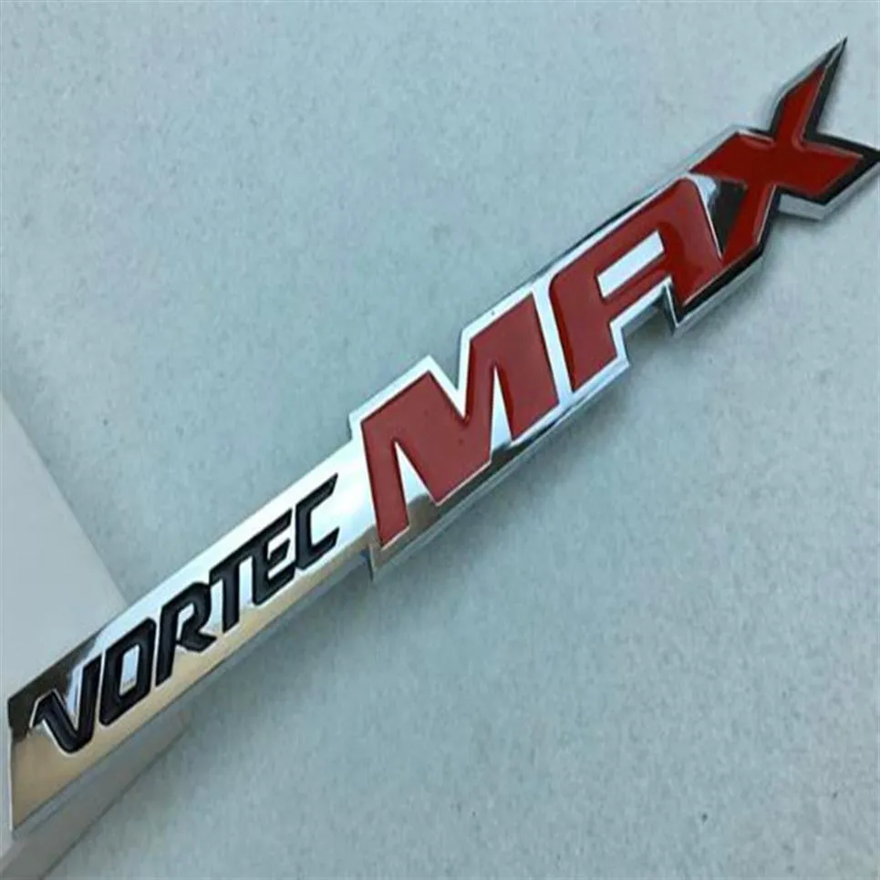 Kırmızı ABS Kırmızı W B Vortec Max Emblem Rozeti Çıkartma Çıkartma Chevrolet Silverado3260