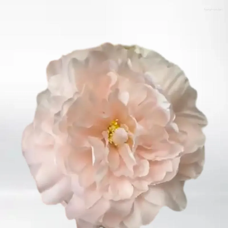 Dekorativa blommor Fantastisk 17-färg Peony Flower Head Hanfu huvudbonad med utsökt simulering-ett måste för traditionell kinesisk