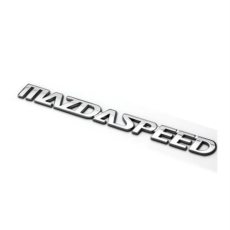 MS Mazda Speed Emblem Decal Modified Sticker Logo For 2 X5, CX7