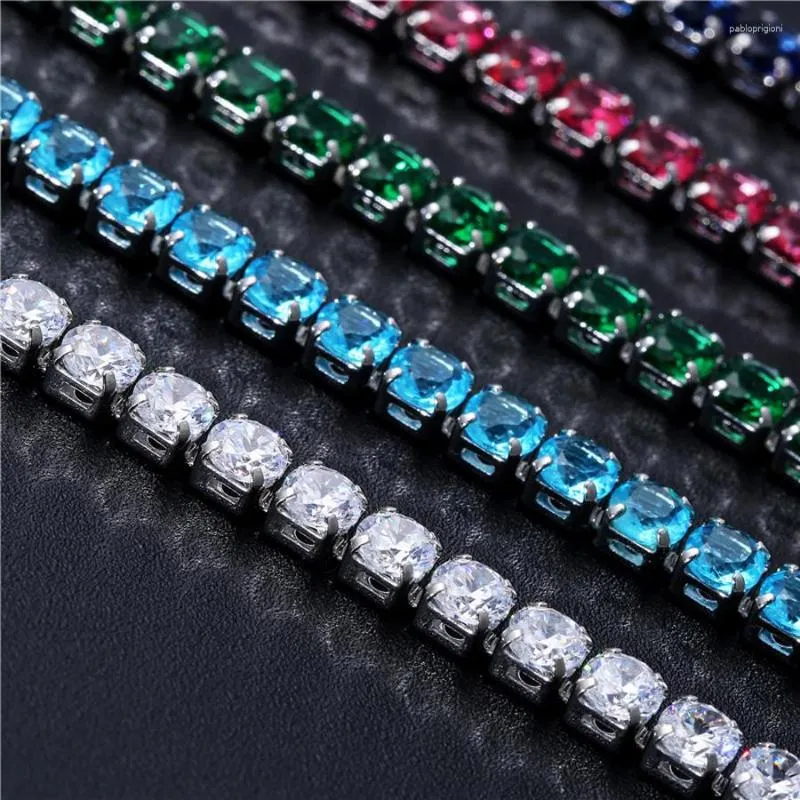 Link Bracelets IDESTINY 11.11 Cubic Zirconia Tennis Bracelet & Bangles For Women Fashion Lady Jewelery Pulseras Mujer_ipsvogv.com