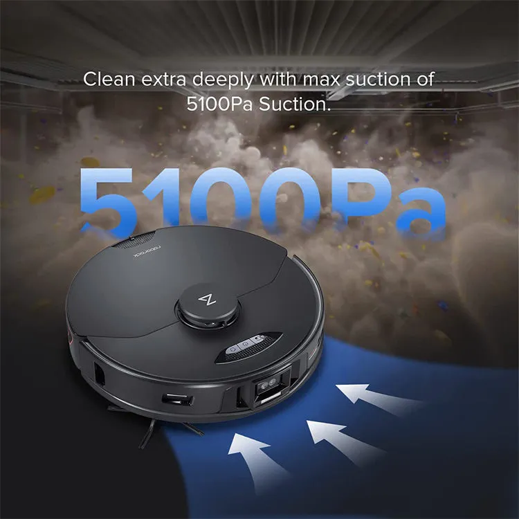 Roborock S7 Pro Ultra Robot Vacuum Cleaner with Auto Empty Wash Fill Dock  LDS Navigation Sonic Mopping 5100Pa Suction Power
