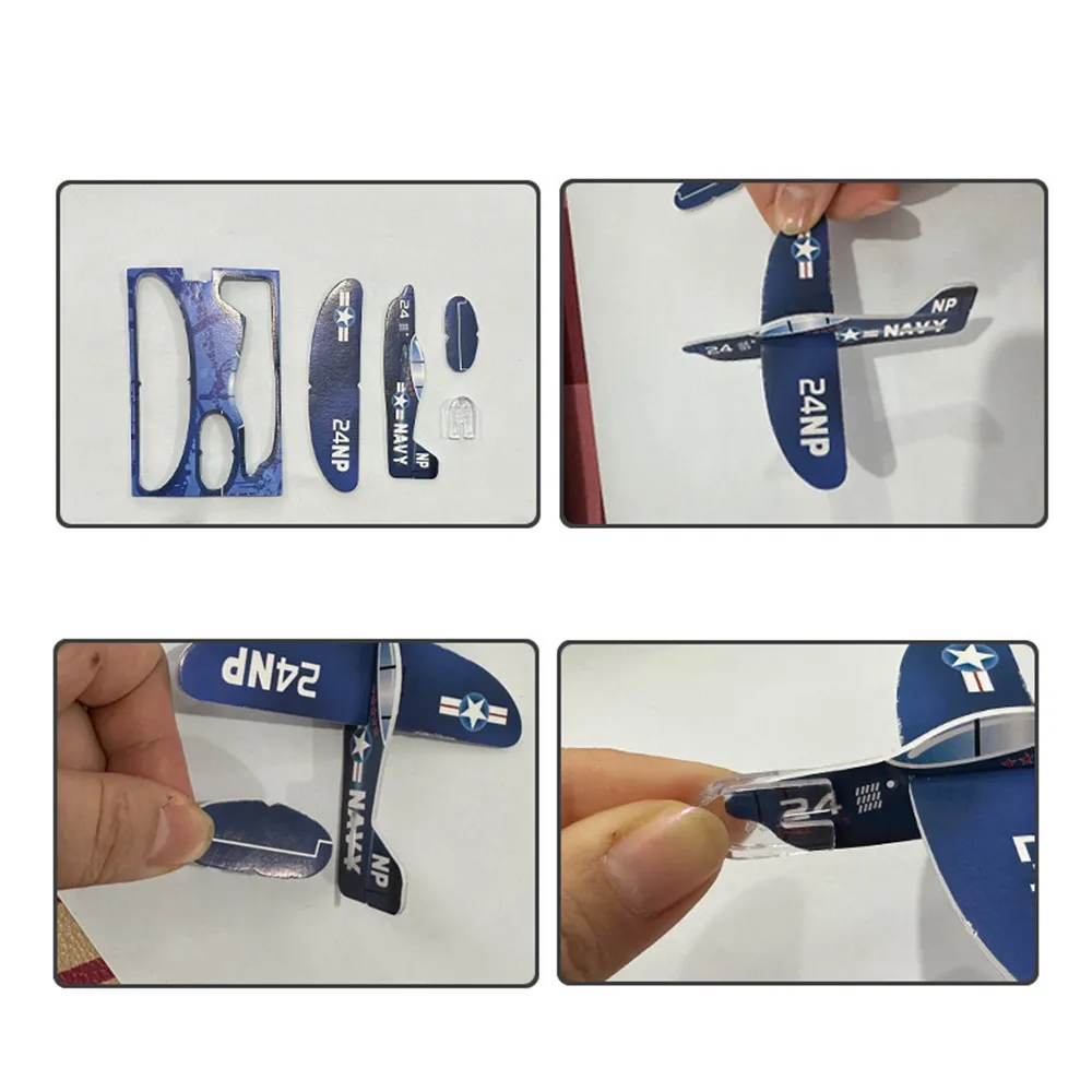 ✓ DHgate에서 확인하는 인기 손 던지기 비행기 장난감 DIY 미니 EVA 폼 글라이더 비행기 모델 창의적 놀이를 위한 야외 어린이  선물