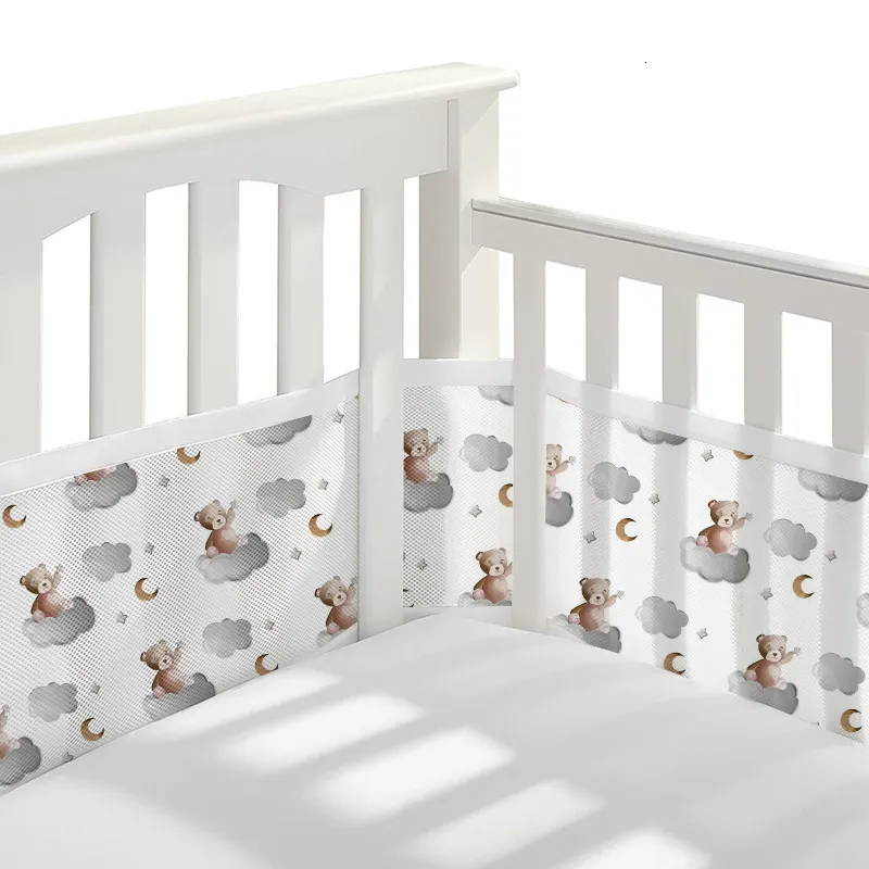 Sängskenor Multipurpose Knut Design CRIB BUKARE FÖR BABY Sängkläder Tillbehör Baby Crib Accessories Född Baby Bed 230816