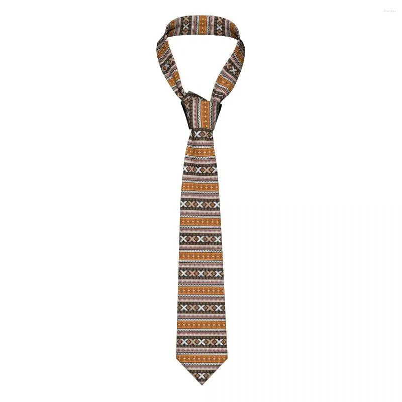 Bow Ties moda plemienna etniczna unisex krawat poliestr 8 cm