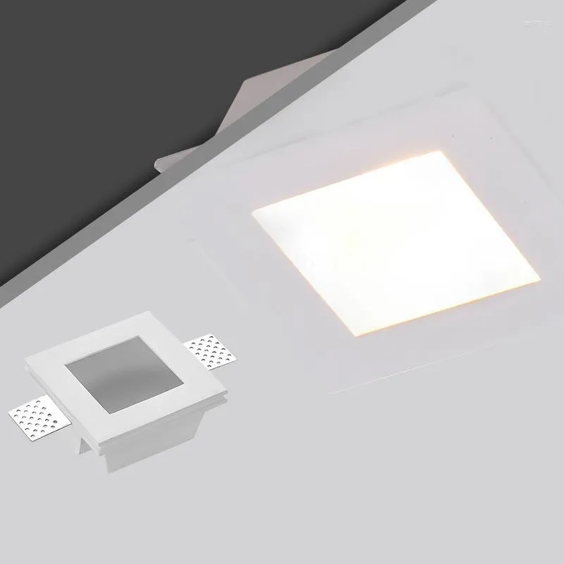 Taklampor Modern LED infälld gipslampgång