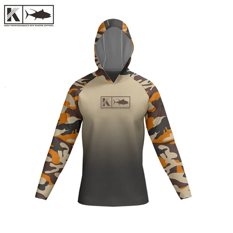 KOOFIN Fishing Shirts Men UPF 50+ Long Sleeve Mask Hooded UV Protection  Quick-drying Fishing Clothes Plus Size Camisa De Pesca - AliExpress