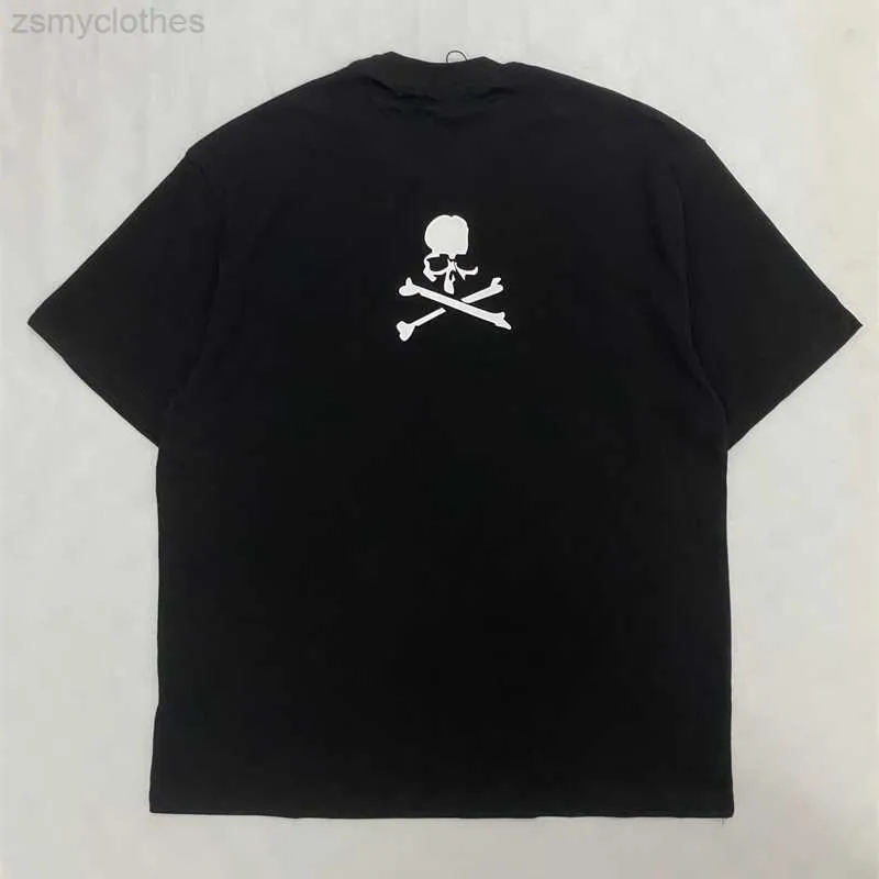 T-shirts pour hommes Bonne qualité Nouvelle arrivée 2023 Skull Mastermind Imprimer Chemises de mode Hommes Mastermind Surdimensionné Crâne Femmes T-shirts T-shirts