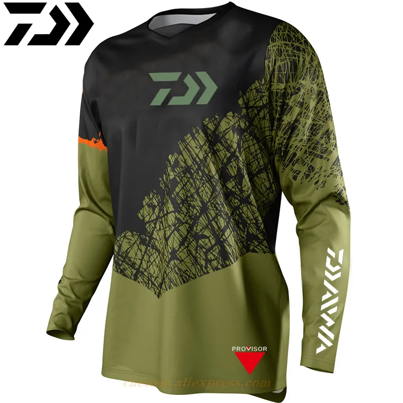 Camisas ao ar livre homens pescando camiseta de camiseta respirável Jersey de manga longa de manga longa Proteção UV Proteção de umidade Roupas de pesca 230816