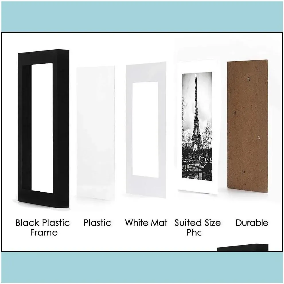 frames and mouldings picture frame display gallery wall mounting po crafts case home decoraions black white 4 sizes for ch ediblesbag