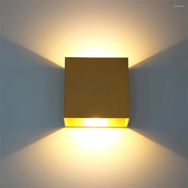 Lâmpada de parede moderna 6W LED LED interno diminuído para cima e para baixo