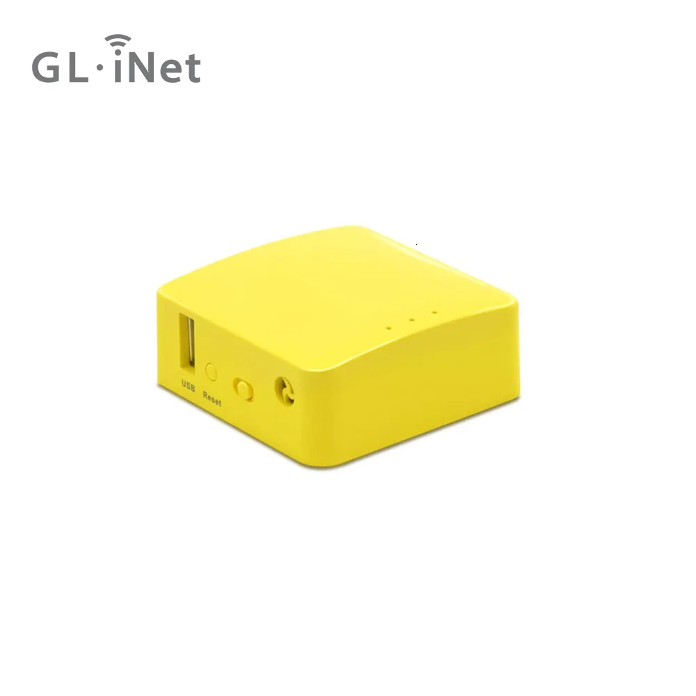أجهزة التوجيه GL.Inet GL-MT300N-V2Mango Mini Travel Wireless Pocket VPN Router-WiFi RouterAccess 230817