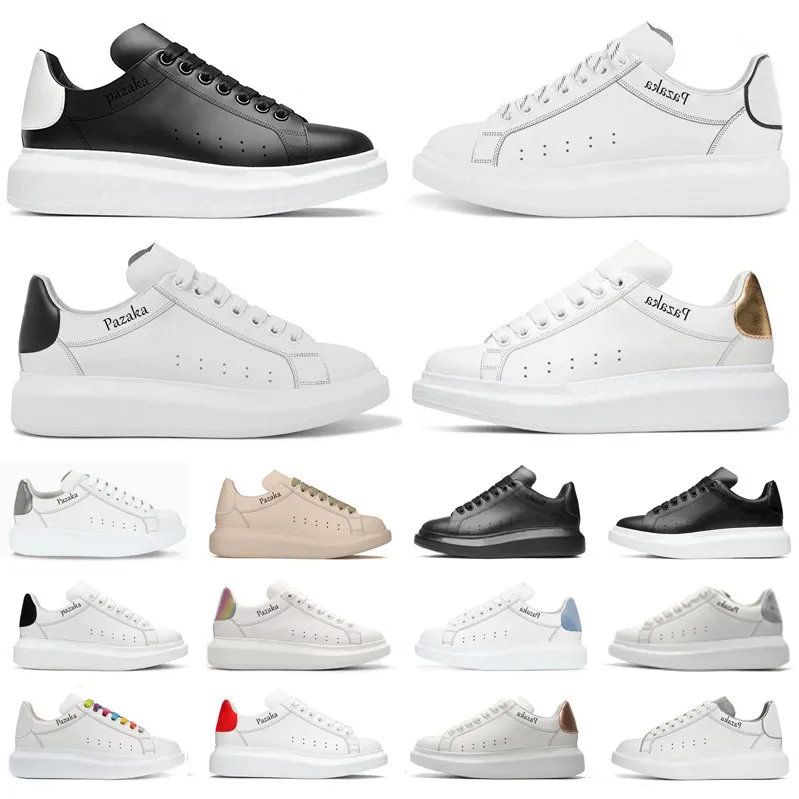 Scarpe casual da donna da uomo Triple Black White Reflective Work Blue Rose Gold Red suede Oreo Beige Rainbow Platform scarpe da ginnastica da Scarpe da ginnastica sportive gai